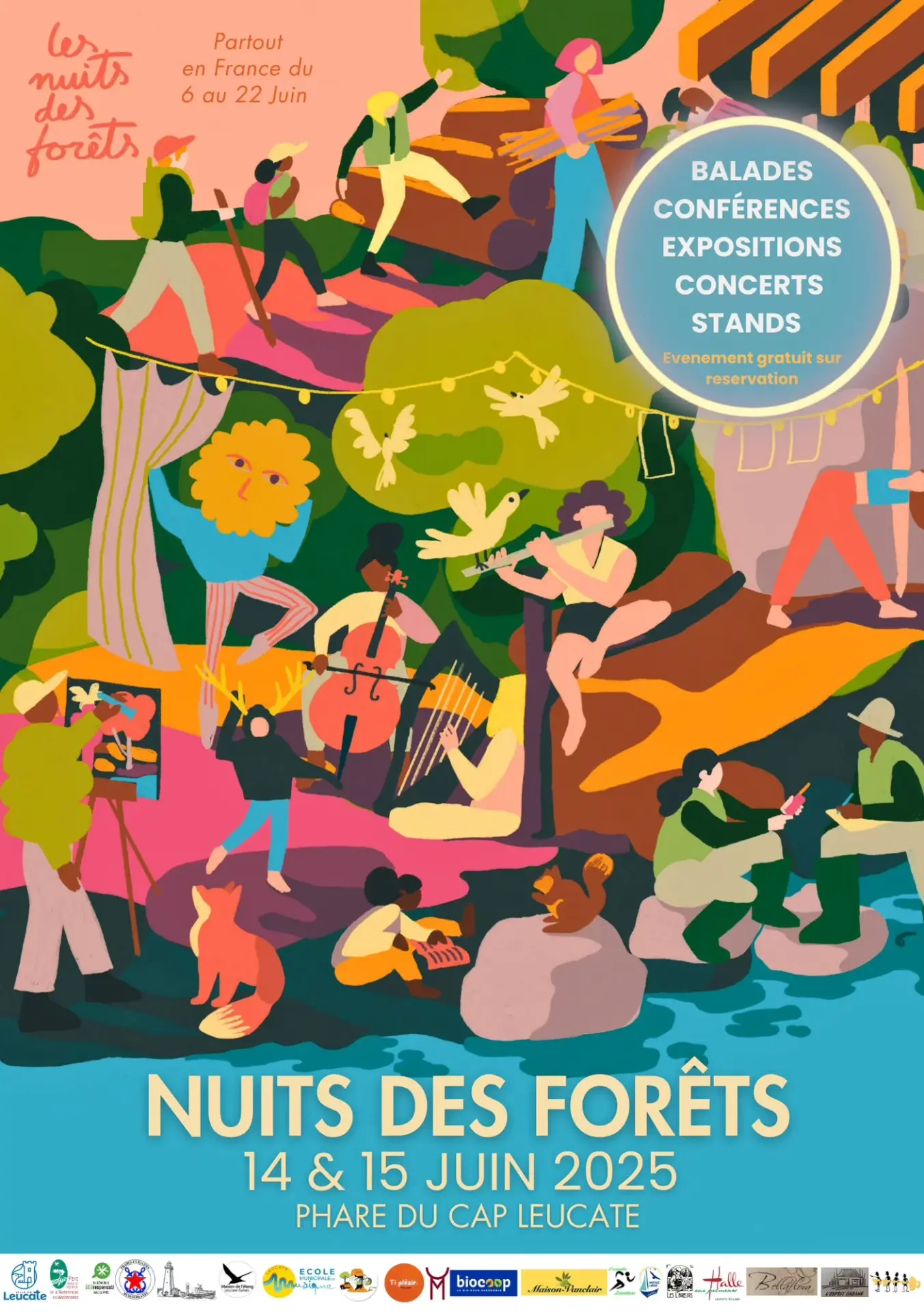 Nuits des forets leucate 2025